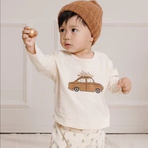 Rylee and Cru holiday car long sleeve tee